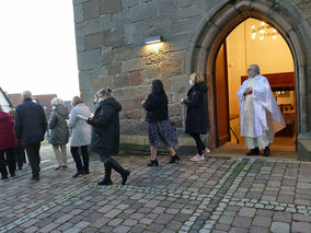 Lumen Christi - Auferstehungsmesse in St. Crescentius (Foto: Karl-Franz Thiede)